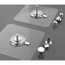 Gancho de Parede Adesivo Multiuso Para Pendurar Quadros Utensílios De Cozinha Banheiros Parafuso