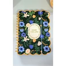 Caderno A5 Positive Uniso Papelaria Fofa|Criativa|Divertida|Kawaii|Caderno Floral|Pride
