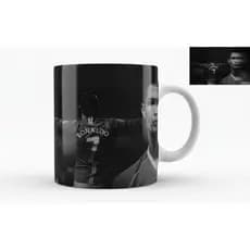 Caneca porcela do Cr7, caneca futebol Cristiano Ronaldo, personalize com seu nome opcional