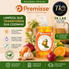 Premisse Sabonete Líquido Cozinha Elimina Odores 1 litro