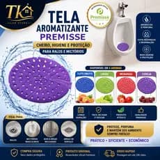 3 Telas Aromatizantes Premisse - odorizadora para ralo e mictório - frangâncias