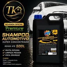 Shampoo Automotivo  Concentrado 5L Limpeza Pesada Alto Rendimento , rende 1:100 - Deoline