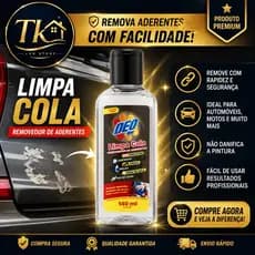 Tire grude de adesivos, Tira cola, sem solvente, não agride pode usar em qualquer local até carro 140 ml Deoline Pemisse