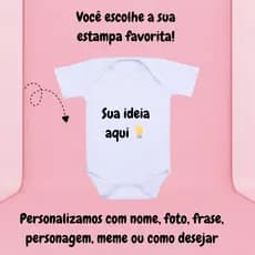 Body personalizado - sua arte aqui