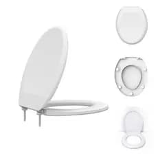 ASSENTO UNIVERSAL OVAL PRIME BRANCO CONVENCIONAL POLIPROPILENO TUPAN