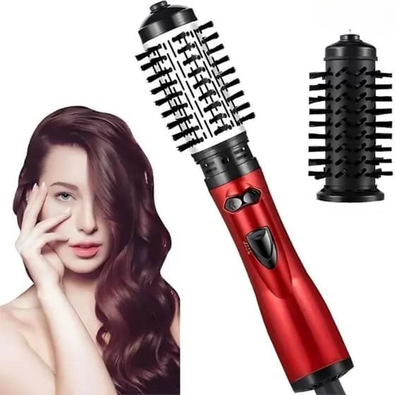 Escova Rotativa Elétrica Secador de cabelo Professinal 2 em 1 110V