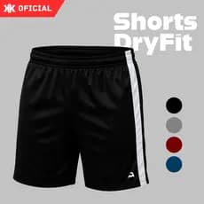 Shorts Dryfit Bermuda Masculina Esportivo Para Corrida e Academia Street Fitness Futebol Anti Suor