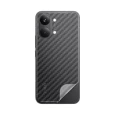 Película Traseira Fibra de Carbono P/ Xiaomi Poco X8 Pro Max 5G