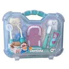 Brinquedo Infantil Maleta Grande Dentista Com Boca Pakitoys