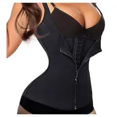 Cinta modeladora abdome Cinta elástica Cinta ajustável Cinta com  Cinta compressora Alta compressão cinta colete dupla