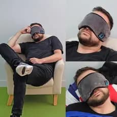 Tampa olho com fone bluetooth máscara de dormir