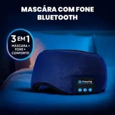 Mascara de dormir tapa olho com dormir fone fe Ouvido Bluetooth Confortável mascara pra dormir tapa olho sono