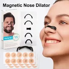 Dilatador Nasal Magnético Dilatador Nasal Magnético Respiração e Reduz o Ronco kit Dilatador