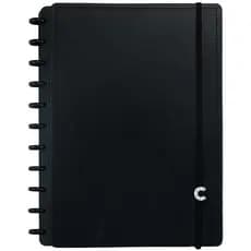 Caderno Inteligente, Grande, (215x280mm), Basic Black, 80 Folhas