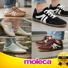 Tênis Moleca Feminino Confortável Moda Nobuck Baixo Leve Casual Original