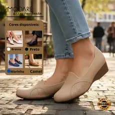 Sapato Modare Feminino Joanete Ortopédico  Social Calce fácil Ultraconforto Original