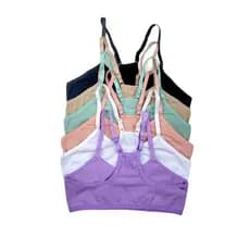 Kit Sutiã Juvenil Infantil Nadador Cotton Algodão Menina Moça