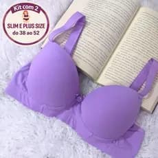 Kit Sutiã de Bojo Com Aro Poliamida Premium Alça Reforçada C/ Elástico