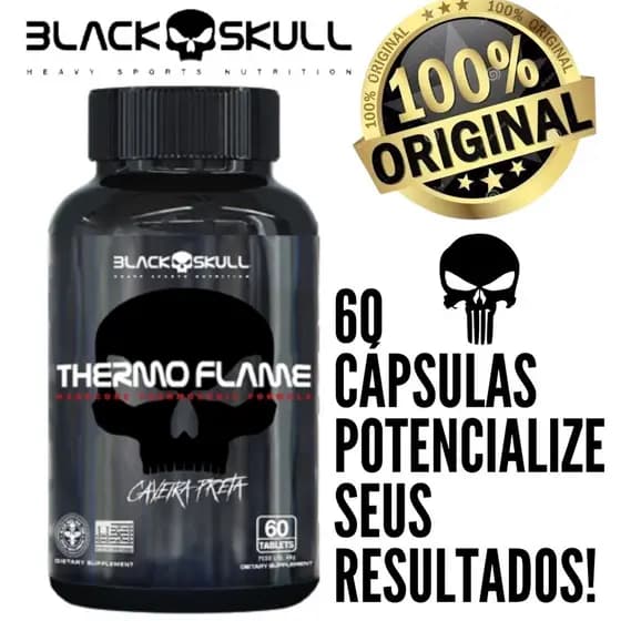 Termogênico ThermoFlame Black Skull