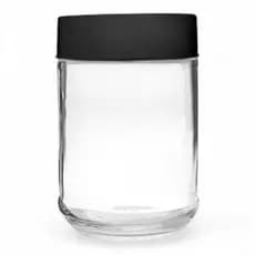 Kit 3 Potes de Vidro Berlim 600ml Boca Larga com Tampa de Plástico – Mantimentos, Doces, Grãos