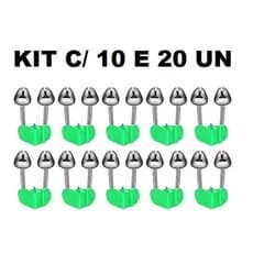 Kit 10 e 20 Un Sininho Duplo Alarme Para Vara De Pesca (ORIGINAL)