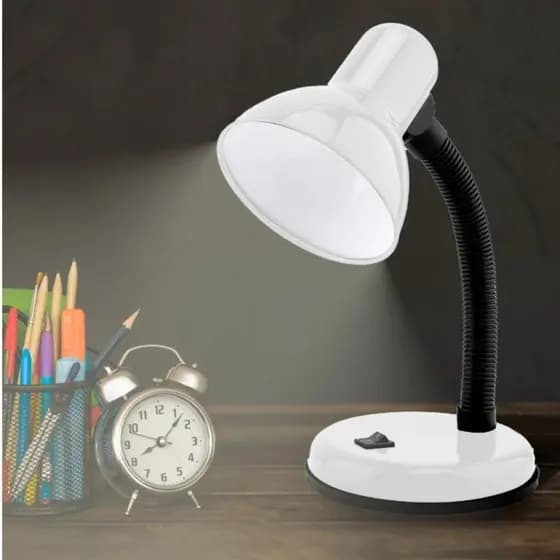 Luminária de Mesa Bivolt Flexível LED Estudo Trabalho Leitura Sortida