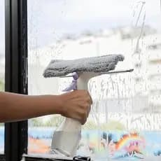 Rodo Limpa Vidros Spray Agilidade Funcional Limpar Janelas de Apartamentos Seguros Casa Microfibra