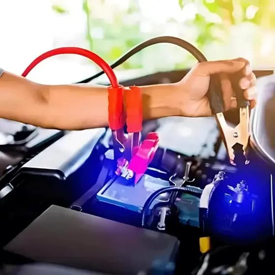 Cabo de Carga Automotivo 300A 2,5 Metros Ferramentas Mecânico Carros profissional