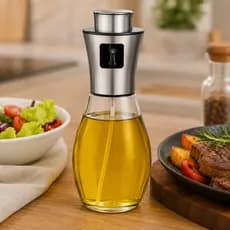 Galheteiro Vidro Spray 200ml Para Azeite Óleo Vinagre Molhos Cozinha Prático Elegante
