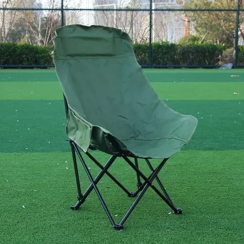 Cadeira Dobrável Camping Leve Resistente Portátil Acampamento Praia Jardim