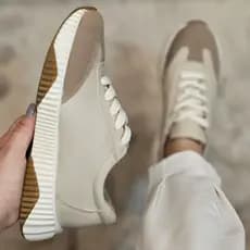 Tênis Casual Feminino Sola Alta Clássico Premium Leve, Macio, Versátil E Com Estilo Para Dia A Dia