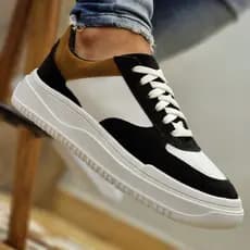 Tênis Sapatênis Sola Alta Masculino Sneaker Plataforma Casual Minimaslista Versátil E Confortável