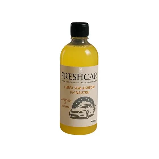 FreshCar Lava Autos Concentrado Shampoo Automotivo 500ml Lar Fresh