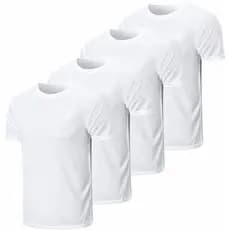Kit 4 Camisetas Masculinas Básicas Para Silk Sublimação 100% Poliéster 30.1 Premium