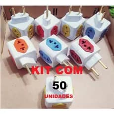 cubo de tomada modelo bejamin kit com 50 unidades