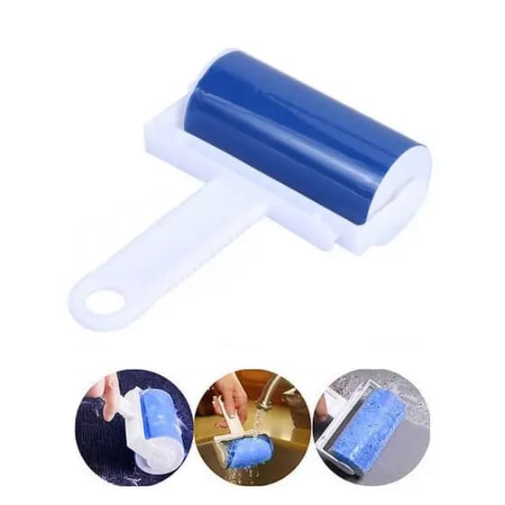 Rolo Tira Pelos Para Roupa e Estofados silicone Multiuso Reutilizavel Lavável