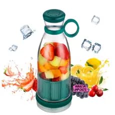 Mini Liquidificador Portátil Recarregável USB P/Sucos, Vitaminas Whey Misturador Envio em 24h