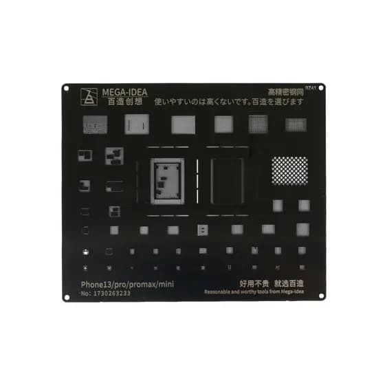 Stencil Mega idea Black iPhone 13 ao 13 Pro Max 04112
