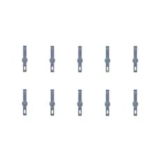 Refil De Lâminas Precisão Bisturi Modelo 17 Kit 10 Lâminas  03387