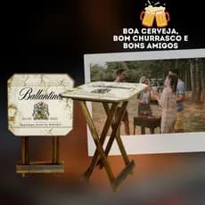 Mesa Bistrô área Externa Tampo Impermeável Barzinho Restaurante Área Gourmet
