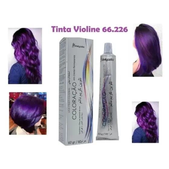 Tinta Cabelo Roxo Violine 66.226 Coloração 60g Mairibel