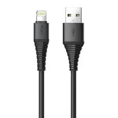 Cabo iPhone USB Lightning Rock Nylon Kevlar 120cm iPhone 6, Plus 7, 8 Plus, X, XS, XR, iPhone 11 Pro