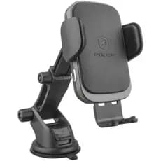 Suporte Veicular e Carregador Turbo Sem Fio 15W, Carregamento Rápido Wireless por Indução com Braços de Ajuste Automátic