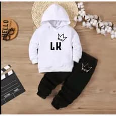Conjunto moletom infantil peluciado menino menina unissex blusa e calça moda bebê e infantil