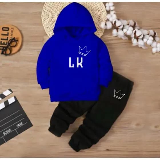 Moletom conjuntos infantis moda Bebê blusa mais calça moda infantil conjuntos peluciados.