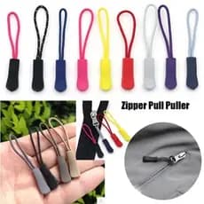 10 Pcs Extrator De Zíper Colorido Puxador De Alta Qualidade Extremidades De Substituição Fecho De Correr Sacos De Viagem Fivela De Peças De Vestuário Esportivo