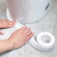 Fitas De Vedação Para Banheiro Em PVC Adesivas De Parede À Prova D'água Fita Adesiva Selante De Cozinha