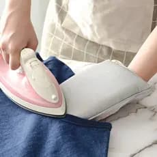 Mini Almofada De Passar A Vapor Portátil Mão Manga Tábua Resistente Luva Para Roupas Protetora