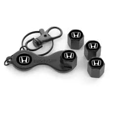 Resistente À Corrosão 4 Peças Tampas De Válvula De Carro Pneus De Roda Capa Protetora De Haste De Pneu De Ar Para Honda