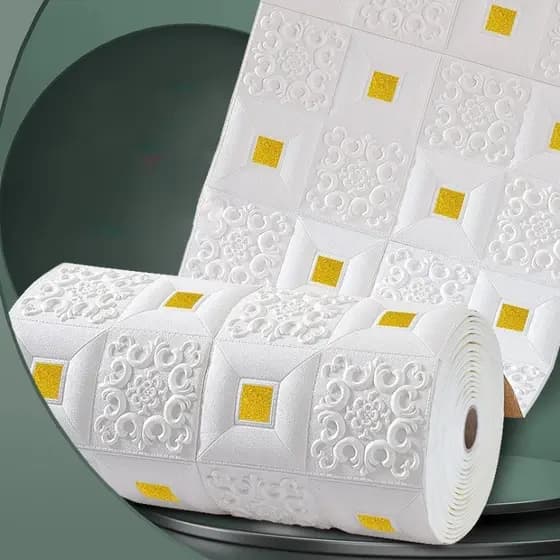 Adesivos De Parede 3D Para Teto À Prova De Umidade , Papel Autoadesivo , Decoração De Fundo , Feio , D'água